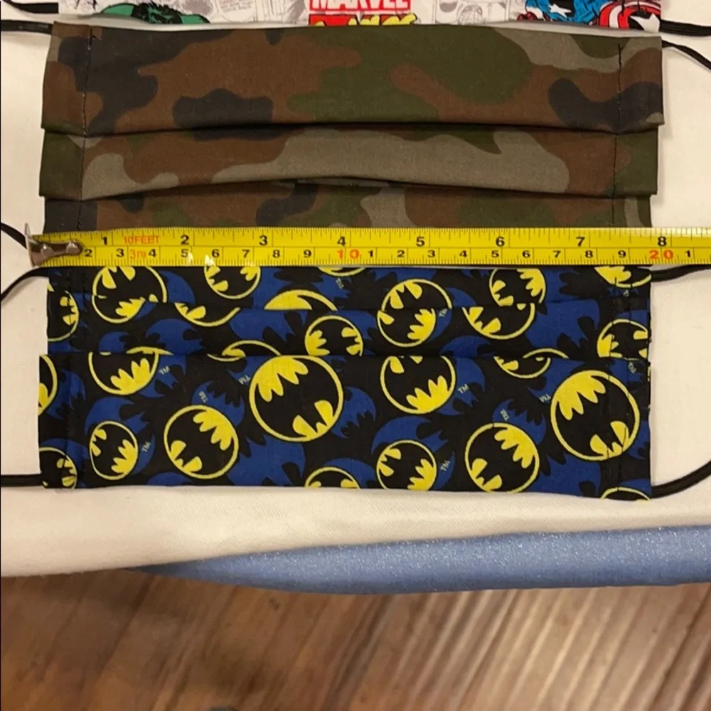 Handmade masks Batman, camo, Marvel,‎ Valentine